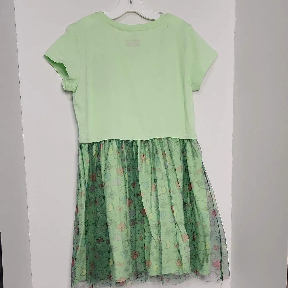 Disney Kids Green Mickey Dress
